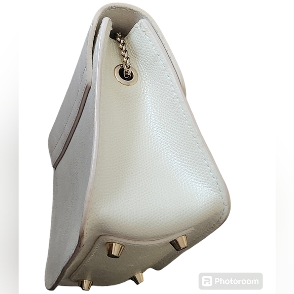 Furla Metropolis Beige Leather Crossbody Bag - Picture 7 of 16